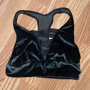 Victoria’s Secret Sport velvet bralette